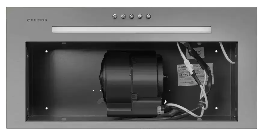 Встраиваемая вытяжка Maunfeld Crosby 850LED нержавеющая сталь