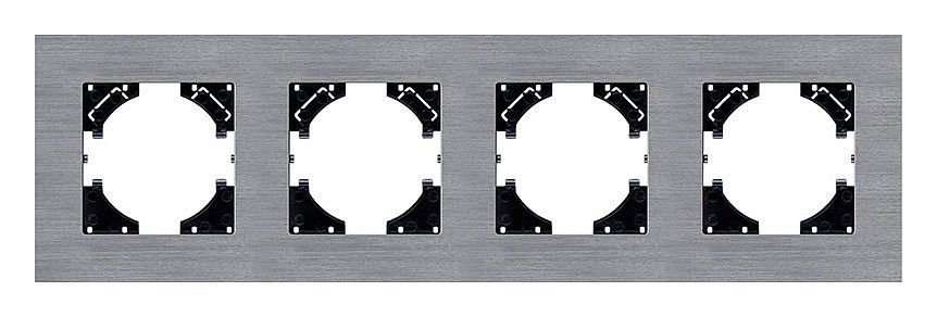 Рамка на 4 поста Kollinger Reflex AL RA4GY