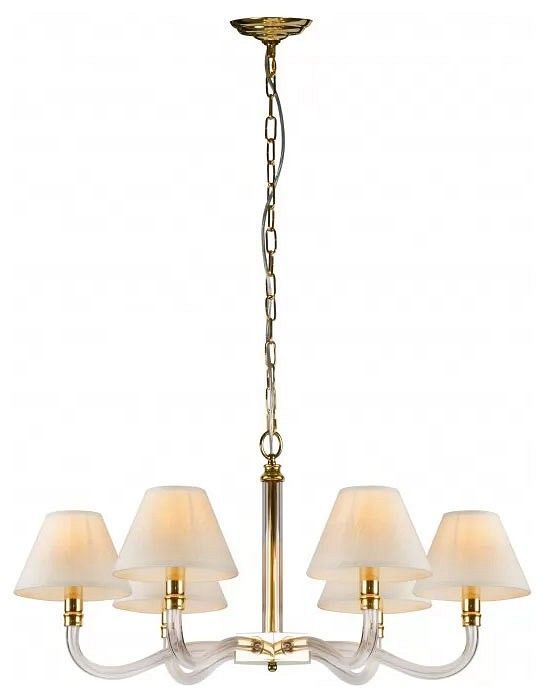 Подвесная люстра iLamp Amber YT2043-6 GD+Coffee