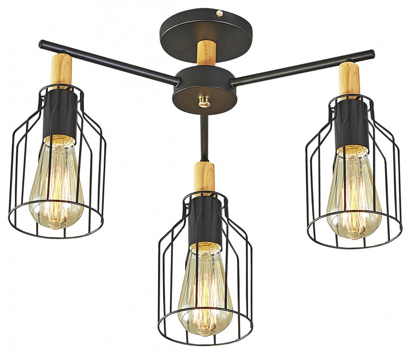 Люстра на штанге Escada Texas 469/3PL Black