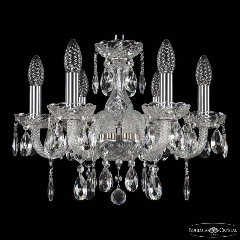 Подвесная люстра Bohemia Ivele Crystal 117 117/6/141 Ni