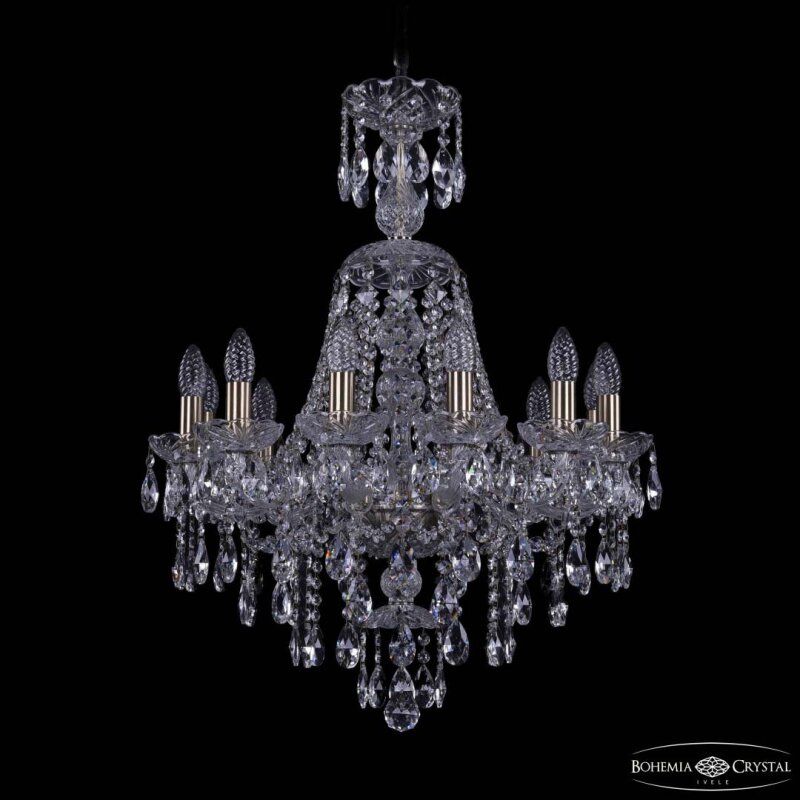 Подвесная люстра Bohemia Ivele Crystal 1415 1415/12/200/XL-76 Pa