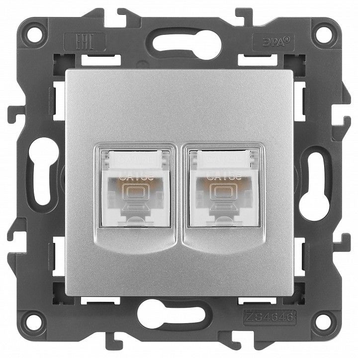 Розетка Ethernet RJ-45 без рамки Эра Эра Elegance 14-3108-03