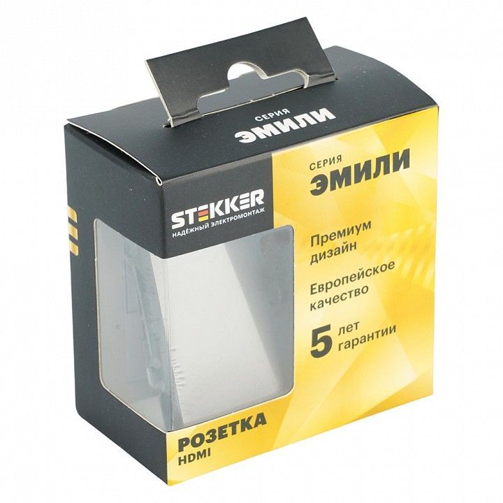 Розетка HDMI без рамки Stekker Эмили 50168
