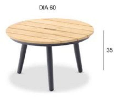 Стол журнальный Brafab Marine 0169-72