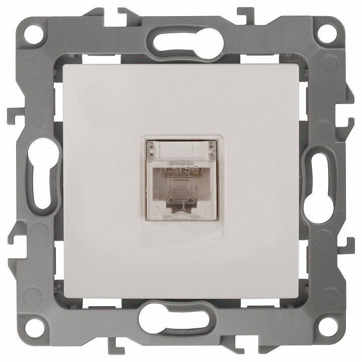 Розетка Ethernet RJ-45 без рамки Эра Эра 12 12-3107-02