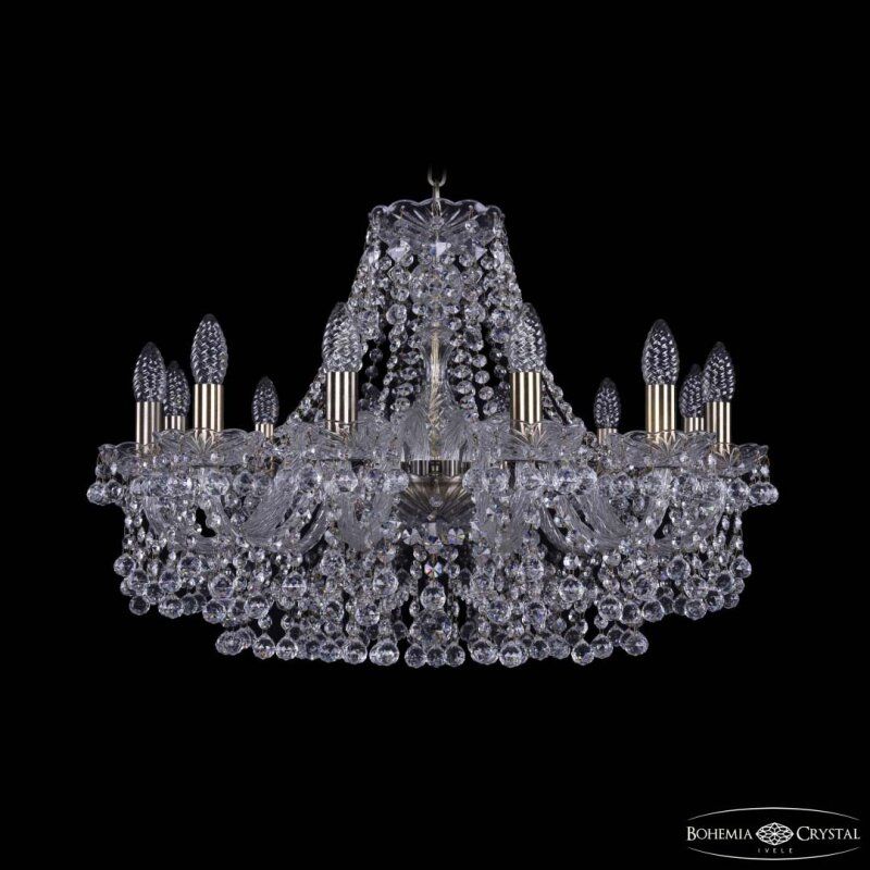 Подвесная люстра Bohemia Ivele Crystal 1409 1409/12/240 Pa