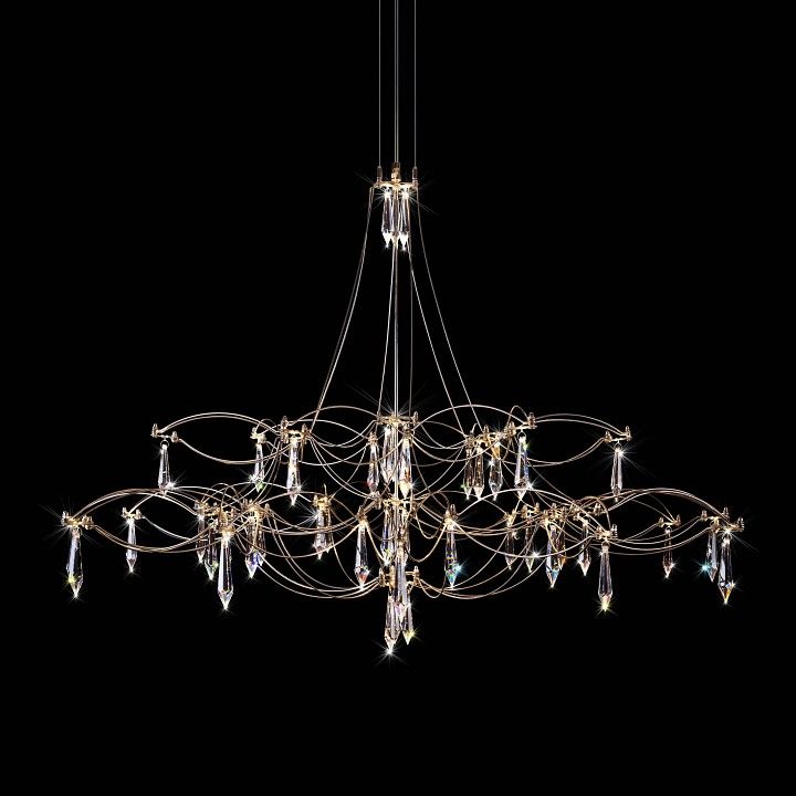 Подвесная люстра Loft it Mira 10590/1000 Silver Asfour