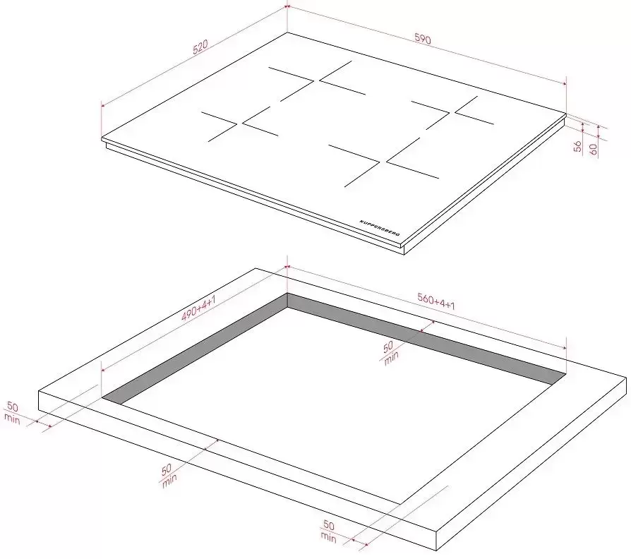 Варочная панель Kuppersberg ICI 606