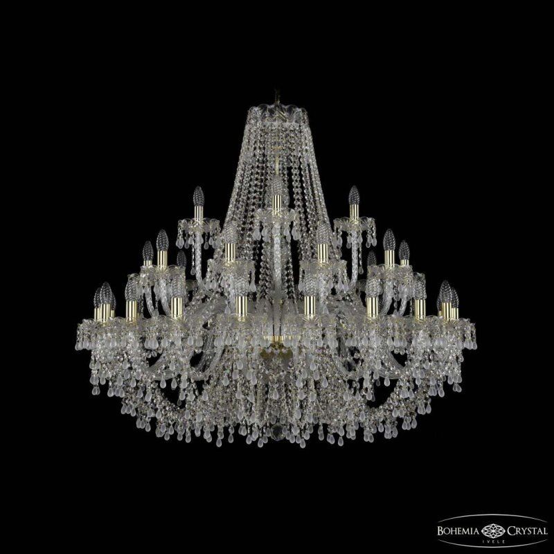 Подвесная люстра Bohemia Ivele Crystal 1410 1410/20+10+5/400 G V0300