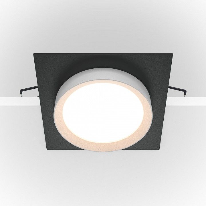 Встраиваемый светильник Maytoni Technical Hoop DL086-GX53-SQ-BW