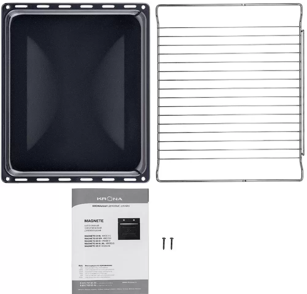 Электрический духовой шкаф KRONA MAGNETE 60 BL/BL