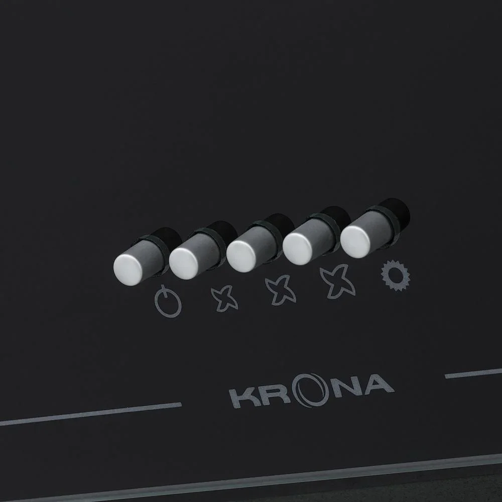 Вытяжка KRONA JINA 600 BLACK PB V2