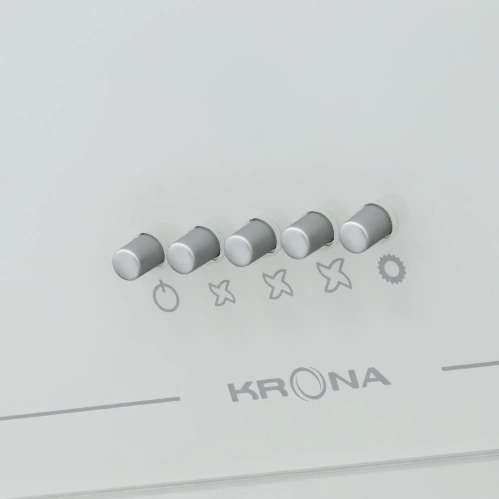 Вытяжка KRONA JINA 600 WHITE PB V2