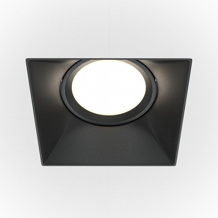 Встраиваемый светильник Maytoni Technical Точка DL042-01-SQ-B