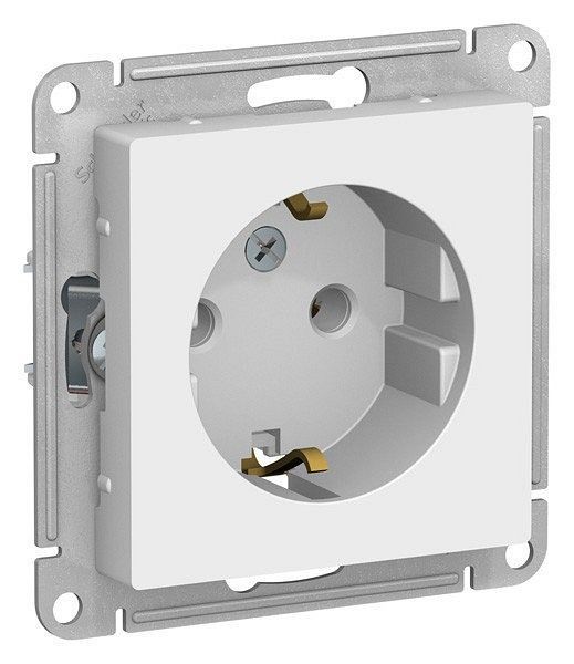 Розетка с заземлением без рамки Systeme Electric AtlasDesign ATN000143, SE ATN000143