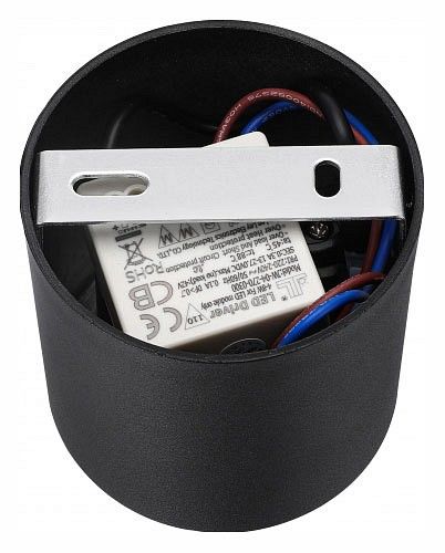 Накладной светильник iLedex Metrica 108-7W-D80-4000K-24DG-BK