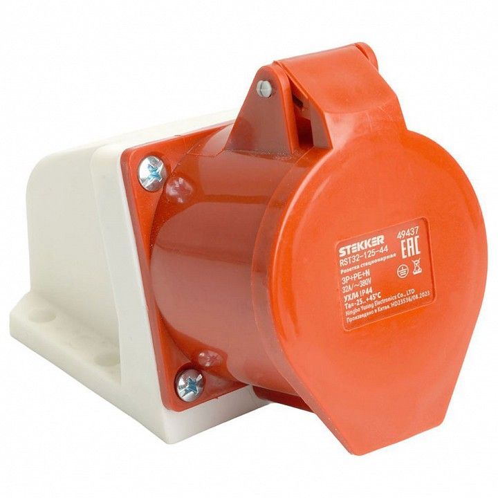 Розетка стационарная Stekker RST 49437