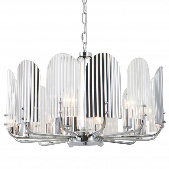 Подвесная люстра iLamp Dolce 15571-6 CR+MULT
