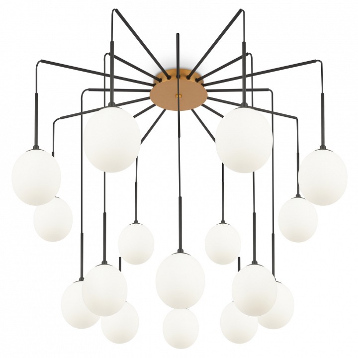 Потолочная люстра Maytoni Branch MOD176PL-16G