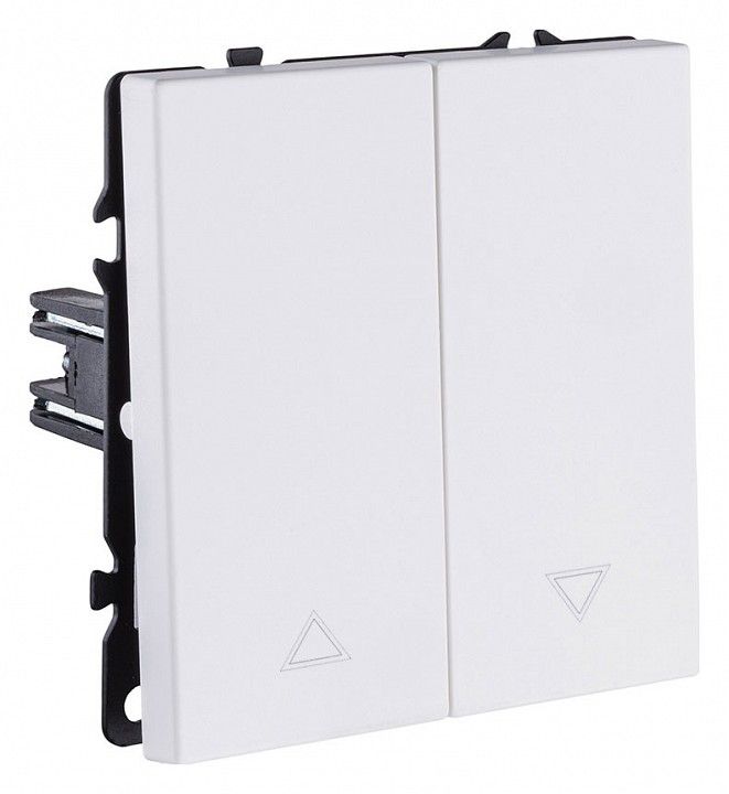 Выключатель для жалюзи без рамки Kollinger Eclipse EC-013WH