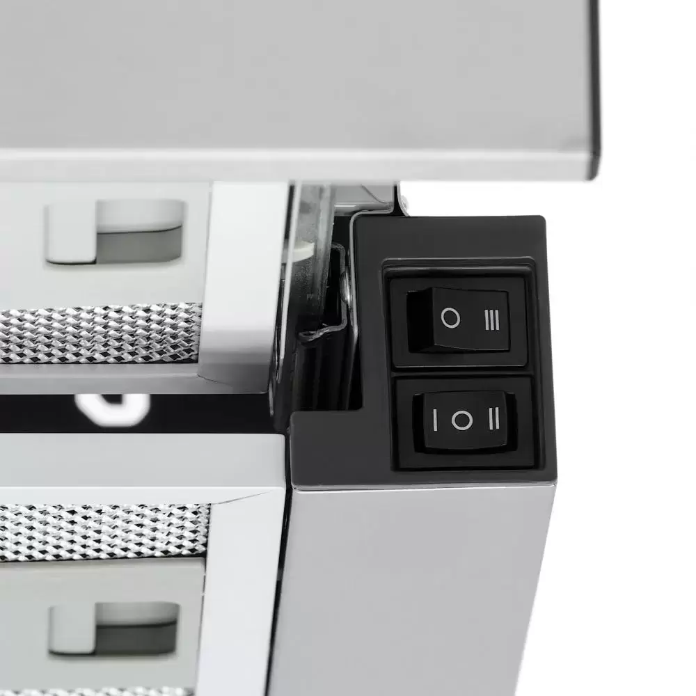 Встраиваемая вытяжка Krona KAMILLA T 600 INOX (2 мотора)