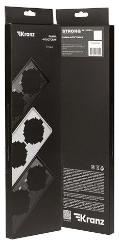 Рамка на 4 поста Kranz STRONG KR-78-0754-5