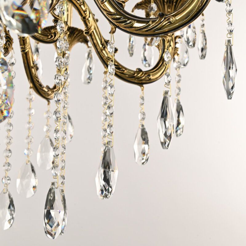 Подвесная люстра Bohemia Ivele Crystal AL7901 AL79101/8/250 B GB
