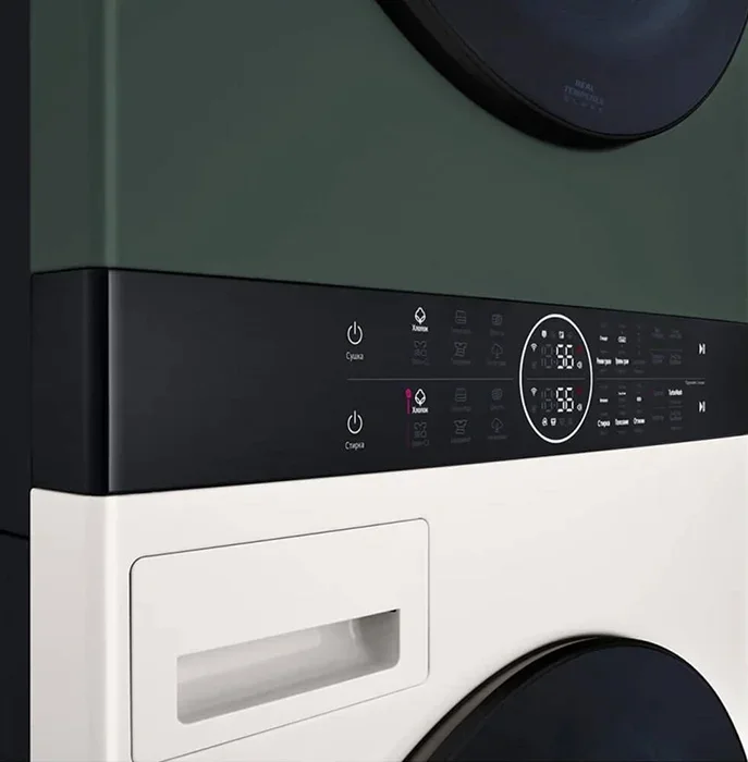 Стиральная машина LG W1S1CVKK2HM WashTower