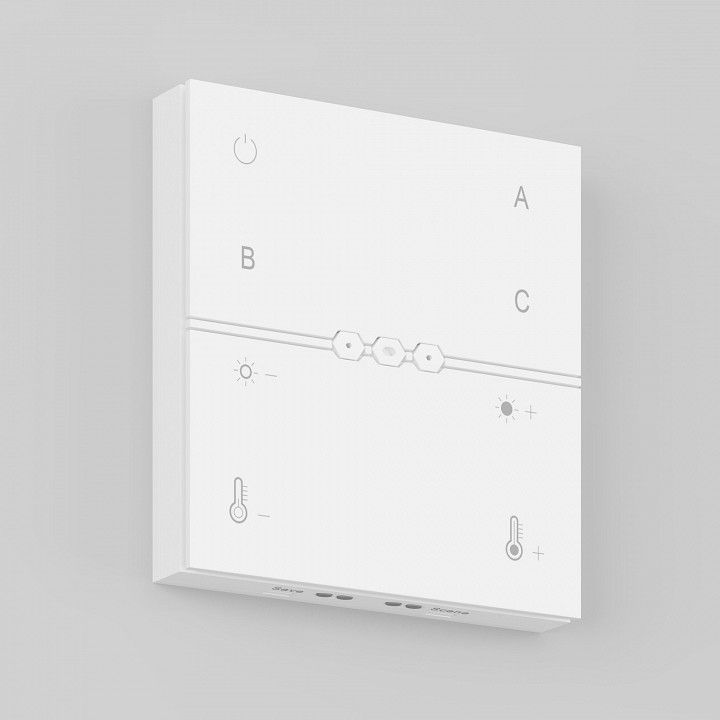 Панель универсальная сенсорная накладная Maytoni Lighting control Панели управления DRC034-8-W