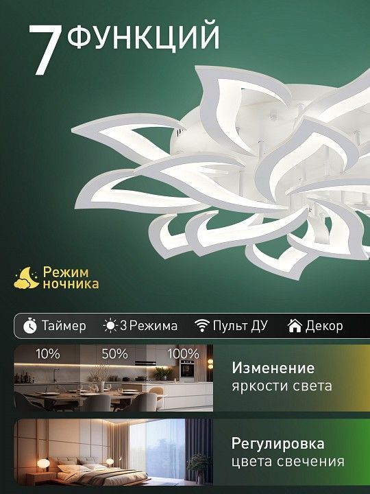 Потолочная люстра Natali Kovaltseva  LED LAMPS 85009