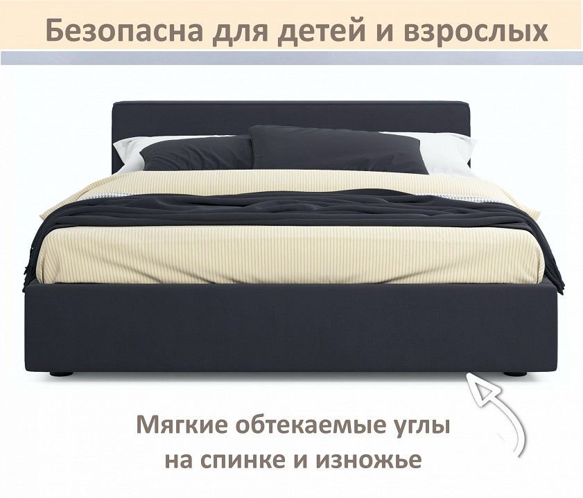 Кровать двуспальная Skandi 1600