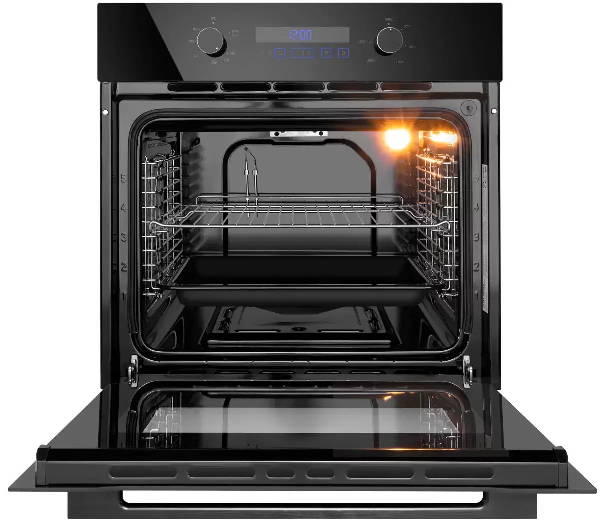 Газовый духовой шкаф Maunfeld MOGM703B2