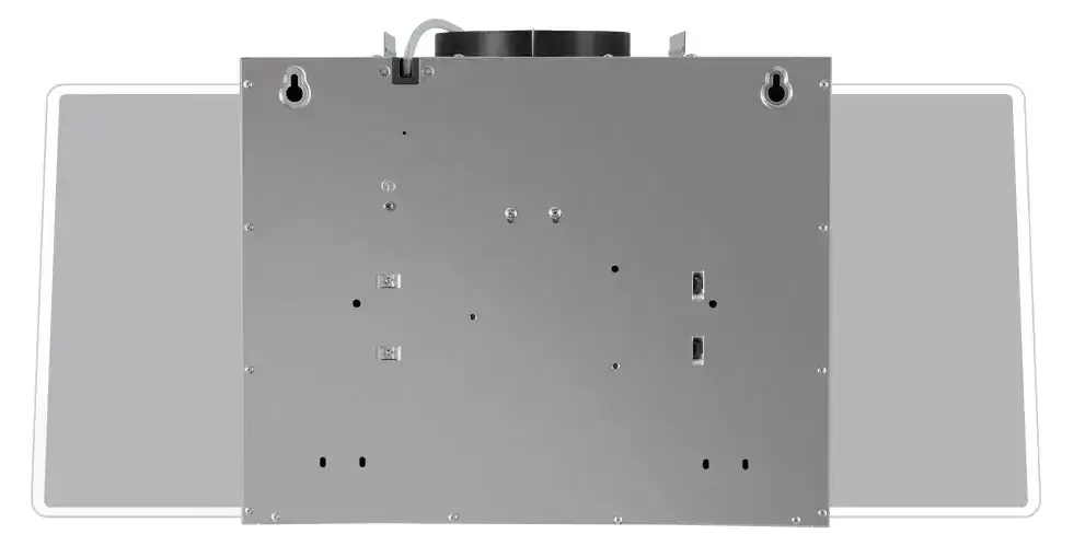 Вытяжка Maunfeld EAGLE 850 90 белое стекло
