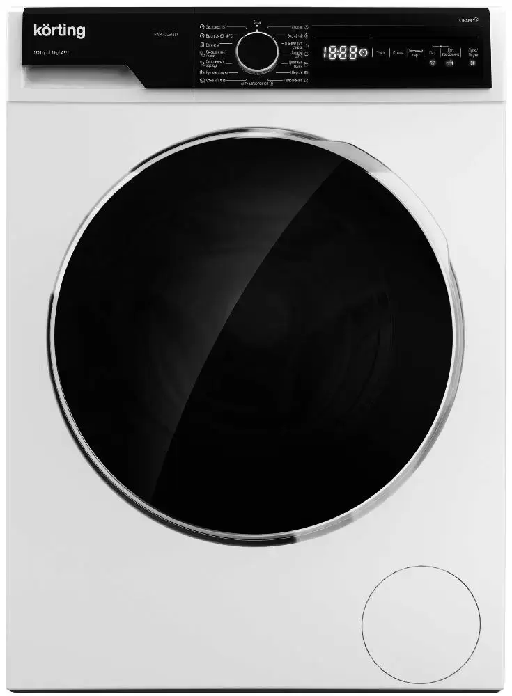 Узкая стиральная машина с паром Korting KWM 42LS1267