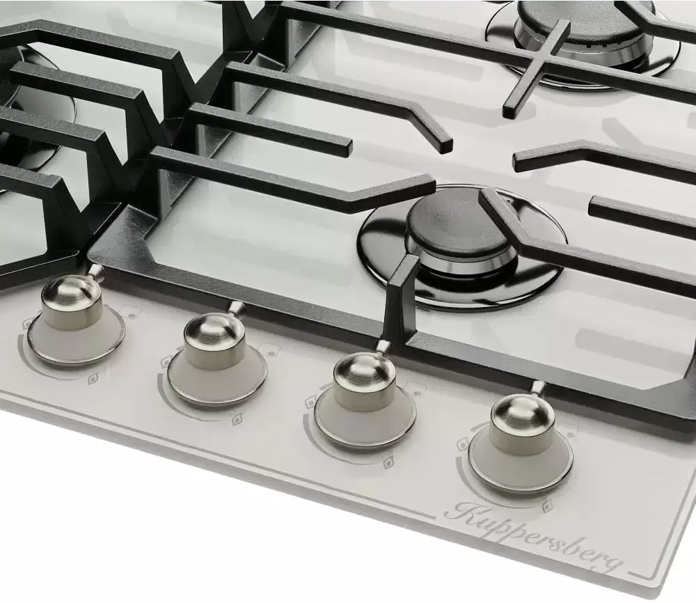 Газовая варочная панель Kuppersberg FG 601 W Silver