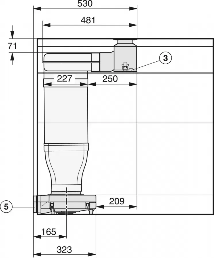 Встраиваемая вытяжка Miele CSDA7001 FL