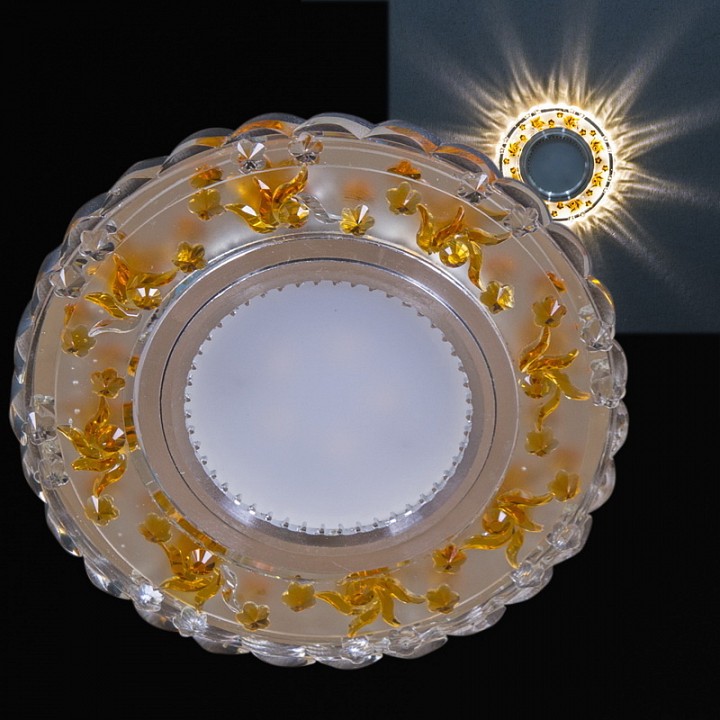 Встраиваемый светильник Reluce  14368-9.0-001LD MR16+LED3W WT+TEA
