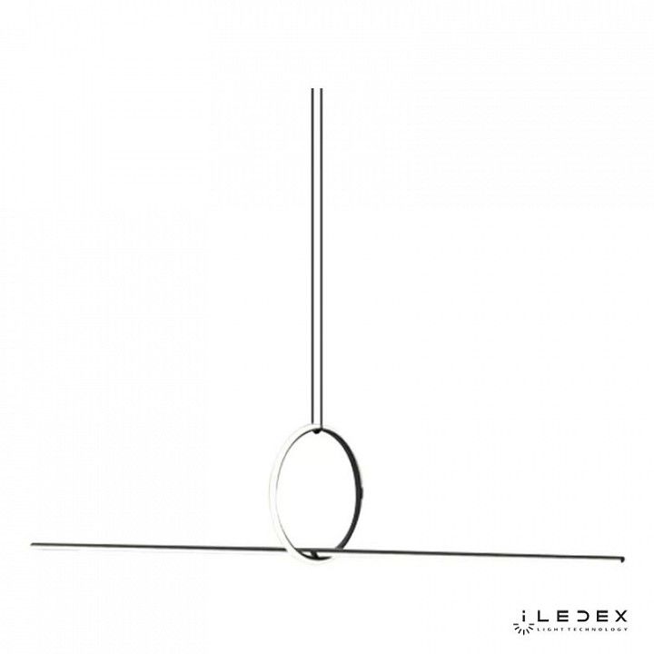 Подвесной светильник iLedex Zoom 10339P/A2-35W-3000K BK-WH