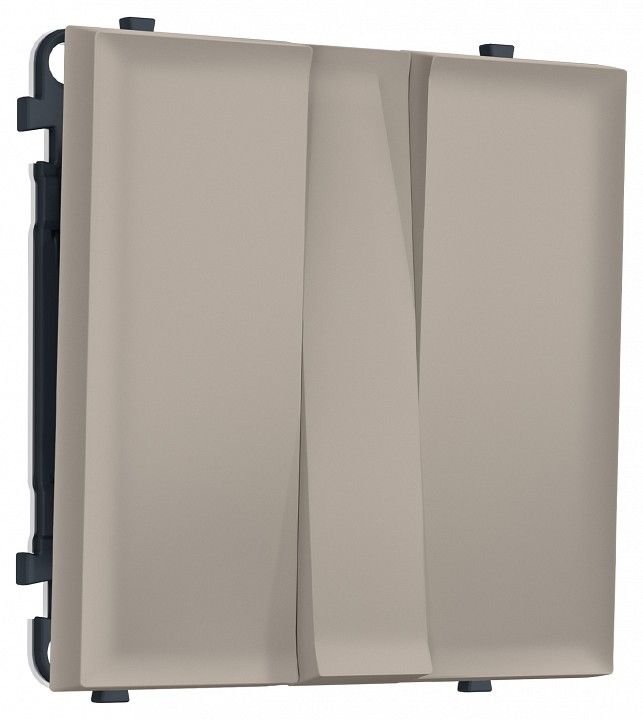 Выключатель трехклавишный без рамки Ambrella Volt MS MS365010
