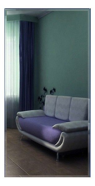 Зеркало настенное Мебелик Сельетта 4607130884065