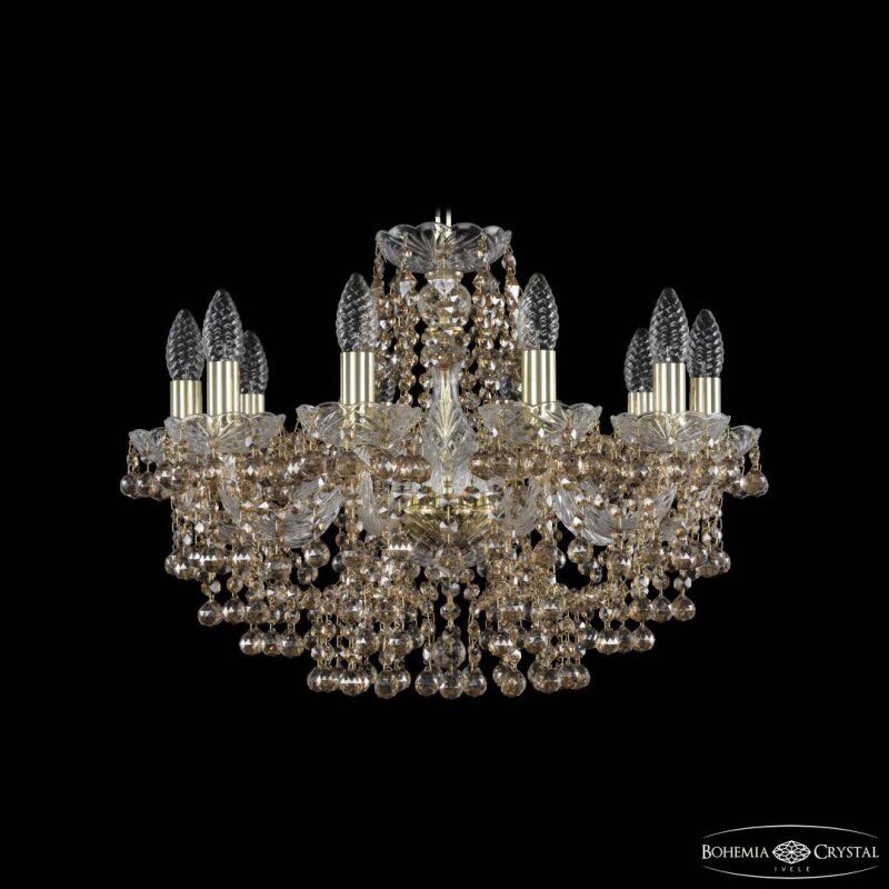 Подвесная люстра Bohemia Ivele Crystal 1409 1409/10/195 G R721