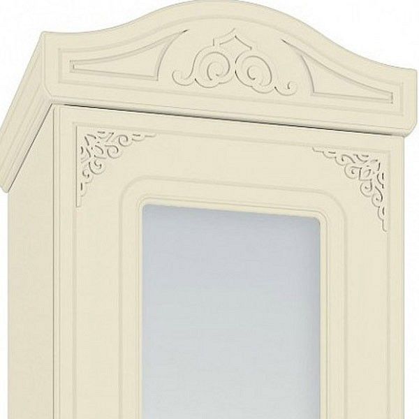 Шкаф для белья Компасс-мебель Ассоль плюс АС-01 с зеркалом