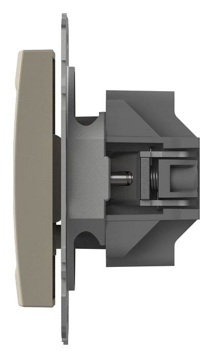ТВ-розетка проходная без рамки Elbi Eleсtriс Zena Vega 609-010300-272
