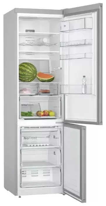 Холодильник с нижней морозильной камерой BOSCH KGN39XI28R