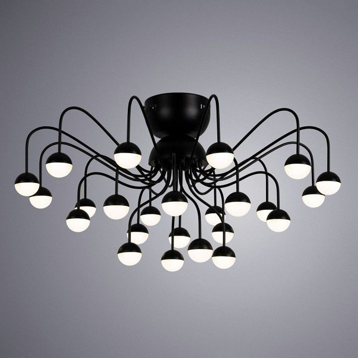Потолочная люстра Arte Lamp Dexter A3619PL-24BK