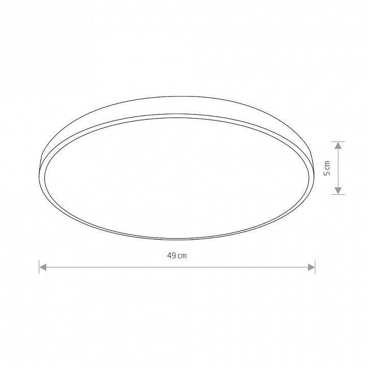 Накладной светильник Nowodvorski Agnes Round Led Pro 10979