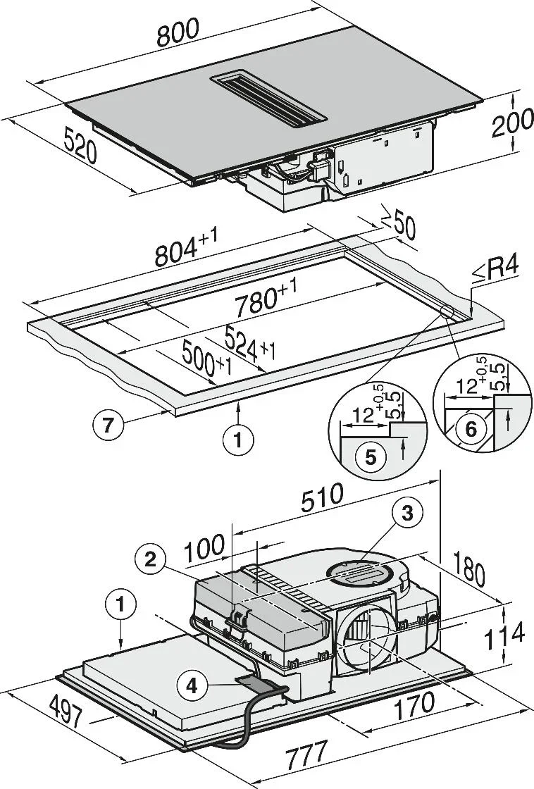 Варочная панель Miele KMDA 7272-1 FL
