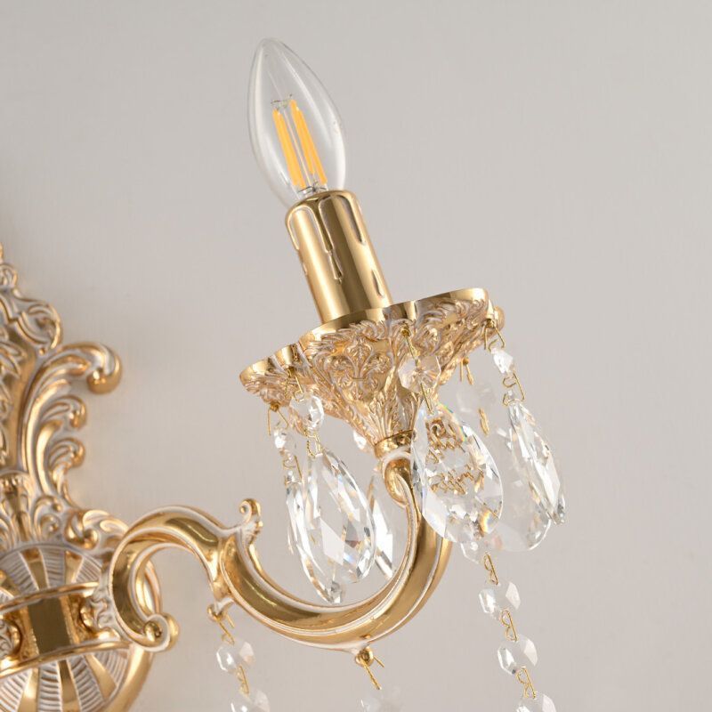 Бра Bohemia Ivele Crystal AL7801 AL7801B14/2/175 A GW