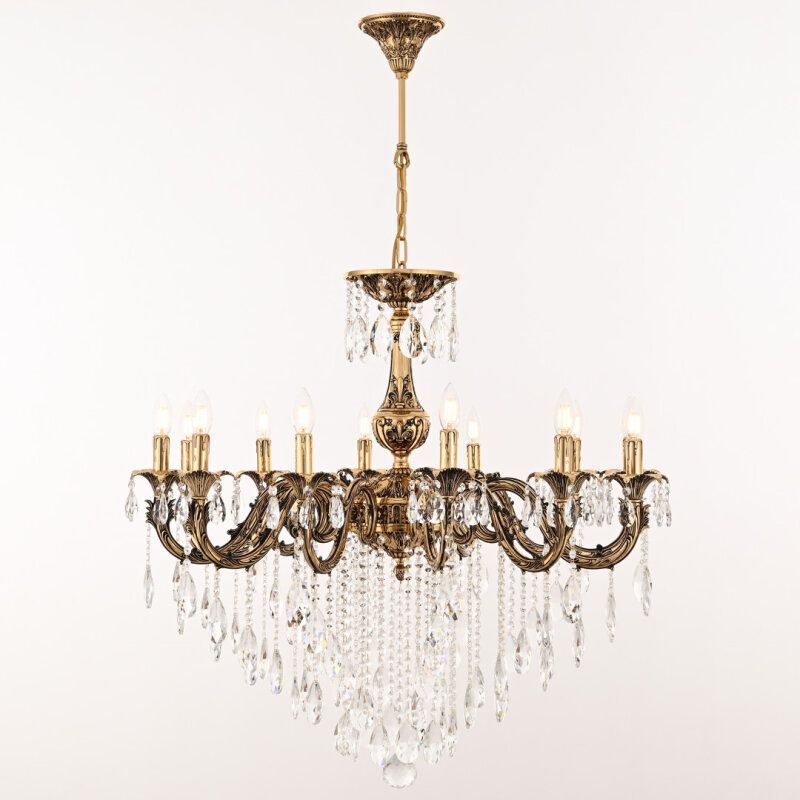 Подвесная люстра Bohemia Ivele Crystal AL7901 AL79101/12/300 B GB